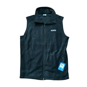 Dark grey Columbia fleece vest